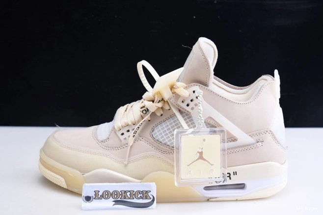 Air x Sail Off-White Jordan 4 CV9388-100 0816